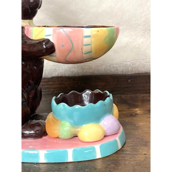 Adorable EASTER Chocolate Bunny Oil Burner - Bunny Rabbit Wax Warmer - Picture 6 of 9